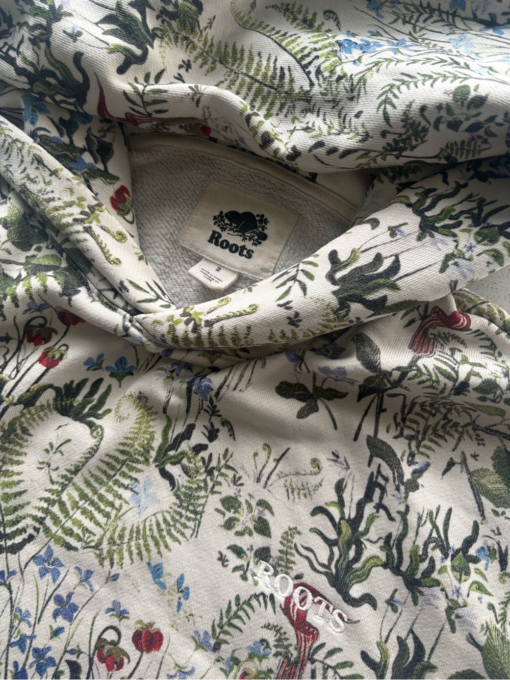 Roots Heather One Hoodie - woman size 2